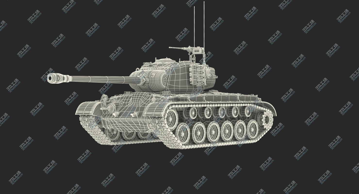 images/goods_img/2021040231/3D model M26 Pershing Medium Tank with Dirt/4.jpg